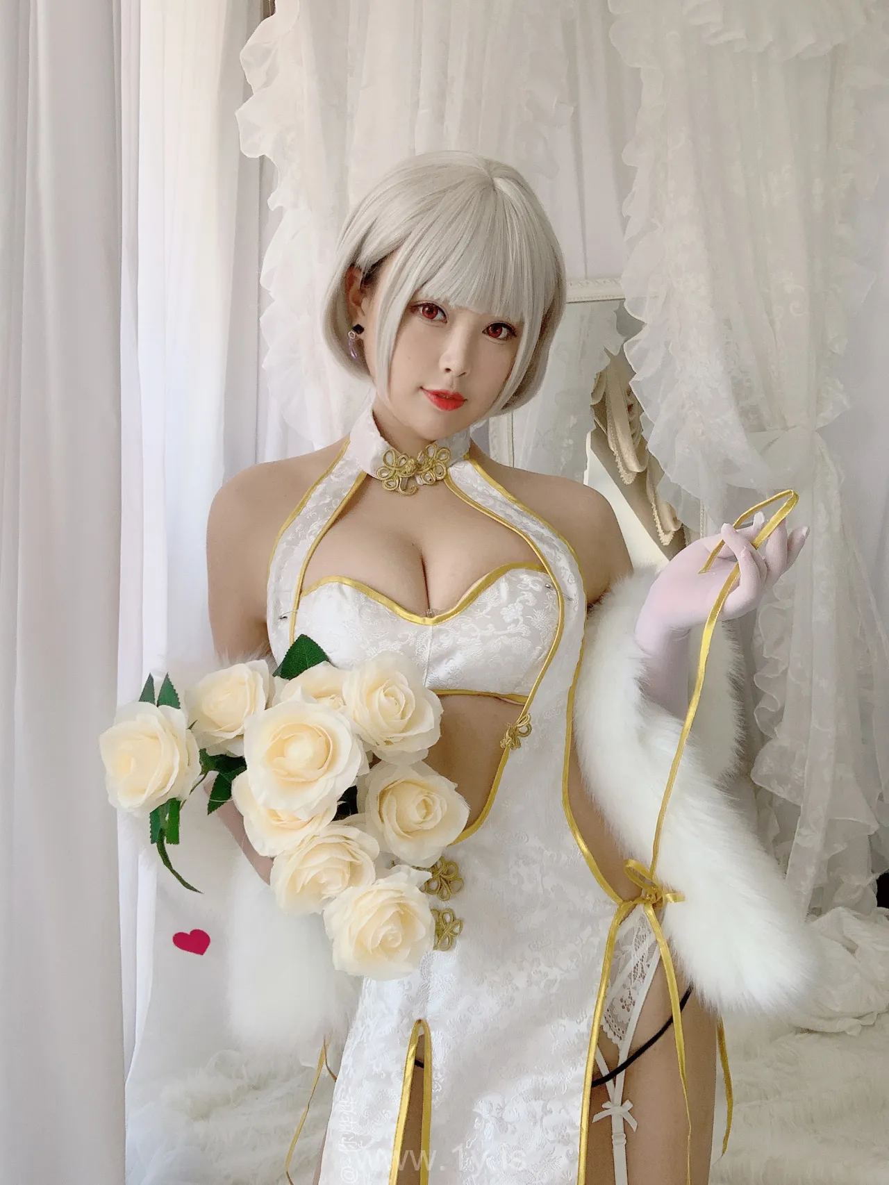 Coser@白烨 NO.006 白旗袍